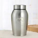 Pet Funeral Supplies Dogs And Cats Stainless Steel Funeral Urn - Stainless Steel Natural Color - View 1