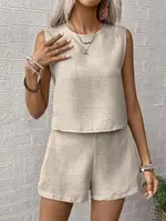 Beige Suit