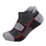 1 Double Dark Gray Red Line
