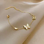 Butterfly Bracelet S125 Gold