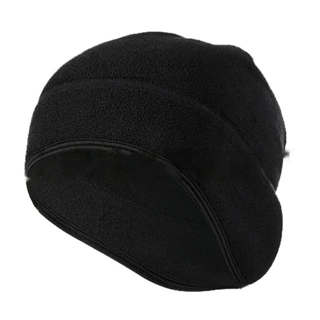 Autumn And Winter Thickening Earflaps Warm Ski Cap Black - Shop at LoveMi