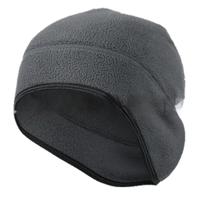 Autumn And Winter Thickening Earflaps Warm Ski Cap - Gray