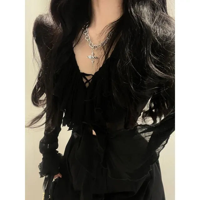 Women's Sun Protection Top Elegant Outfit Top - Shop at LoveMi