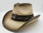 Summer Outdoor Ethnic Style Fedora Hat West - R20Bb