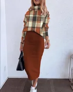 Orange Plaid