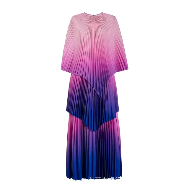 Loose Casual Irregular Top Temperament Women's Two piece Suit Purple - Shop at LoveMi