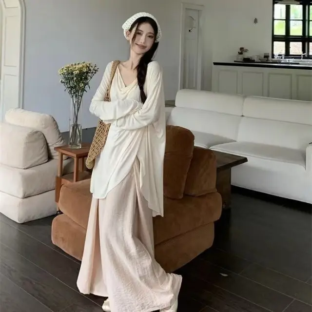 Summer Temperament Loose Irregular Two piece Set One Set - Shop at LoveMi