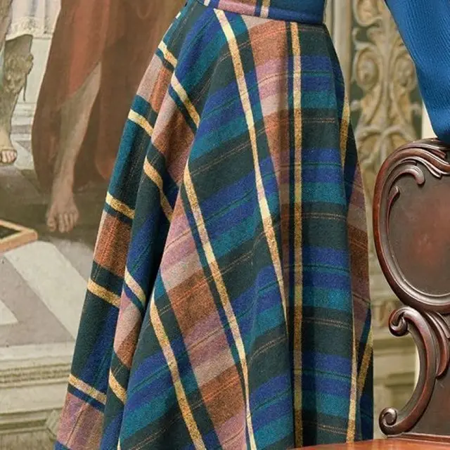 Autumn And Winter Tea Series Wear French Style Young Unique Skirt Sweater Skirt - Shop at LoveMi