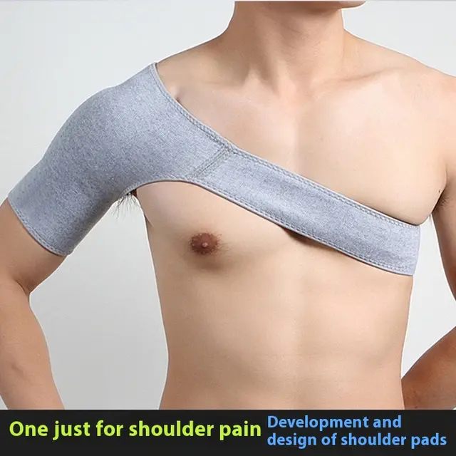 Bamboo Charcoal Cotton Adjustable Shoulder Protection Default - Shop at LoveMi