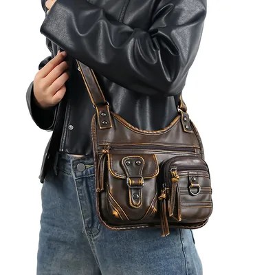 Retro New Underarm Shoulder Bag Brown - Shop at LoveMi
