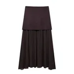 Maroon Skirt