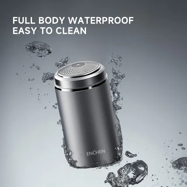 Silver Gray Mini portable Shaver English Version - Shop at LoveMi