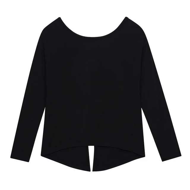 Sweat wicking Two way Wear Dance Workout Clothes Qc205 Classic Black - Shop at LoveMi