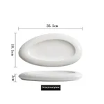 14Inch Pebble Oval Disk