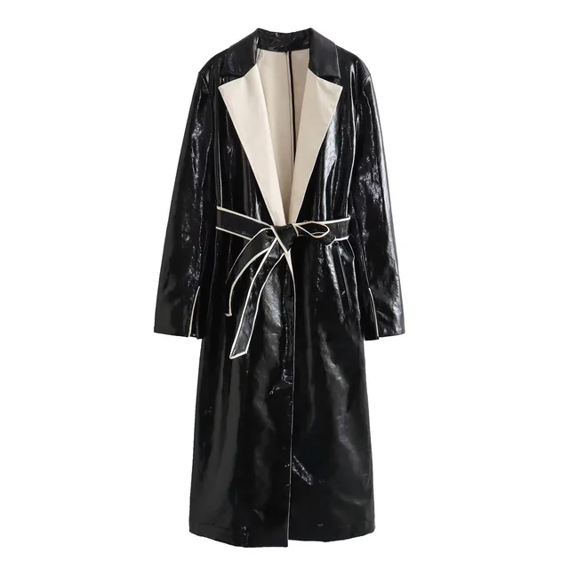 Women's Fashion Personalized Overcoat Jacket Black - Shop at LoveMi
