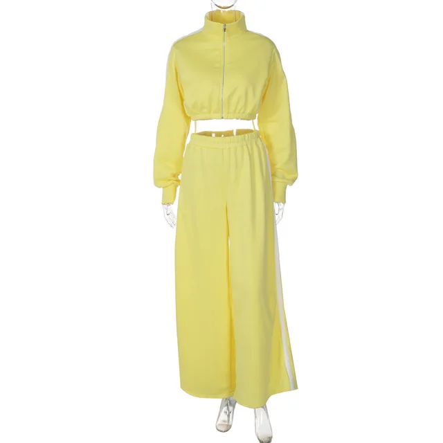 Women's Fashion Cardigan Long Sleeve Top Suit Yellow - Shop at LoveMi