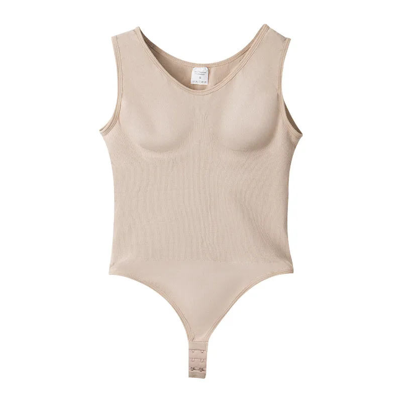 Seamless Plus Size One piece Corset Women Skin Color Xxl - Shop at LoveMi
