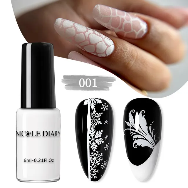Simple Home Painted Quick drying Nail Beauty Print Oil Style01 - Shop at LoveMi