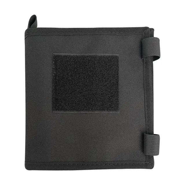 Nylon Waterproof Map Pocket Diary Pencil Case Outdoor Camouflage Oxford Cloth Black - Shop at LoveMi