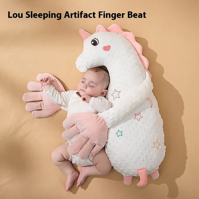 Soothing Baby Sleeping Pillow Animal Shape Pink Unicorn - Shop at LoveMi
