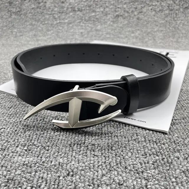 Future Sense Niche Punk Irregular Metal Belt Black - Shop at LoveMi