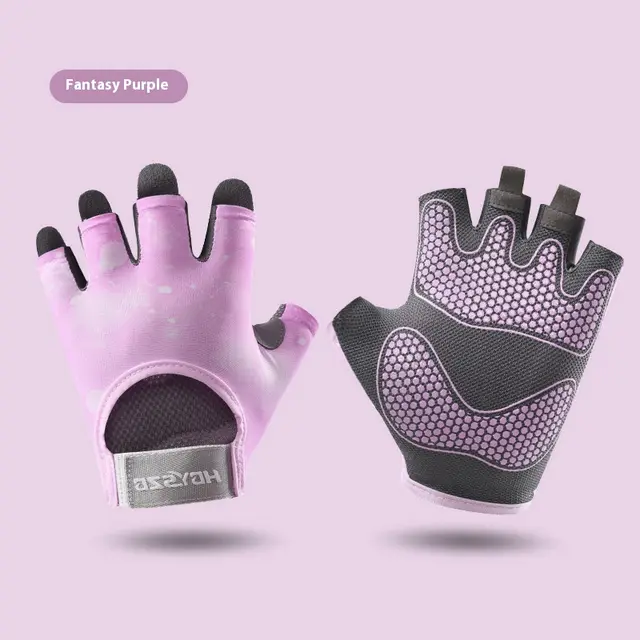 Fitness Gloves Women's Anti cocoon Non slip Equipment Jsoc Dream Purple - Shop at LoveMi