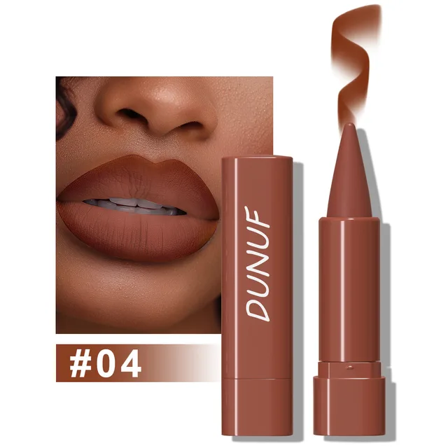 Waterproof And Durable Gradient Lip Liner Matte Finish Lipstick 04 Color - Shop at LoveMi
