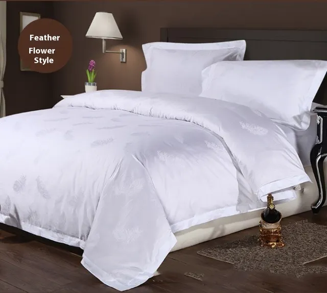 Hotel Cloth Product Pure Cotton Single Duvet Cover Cotton Feather Pattern - Shop at LoveMi