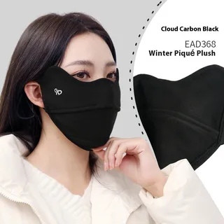 Winter Thermal Keeping Windproof Eye Protection Winter Mask - Black