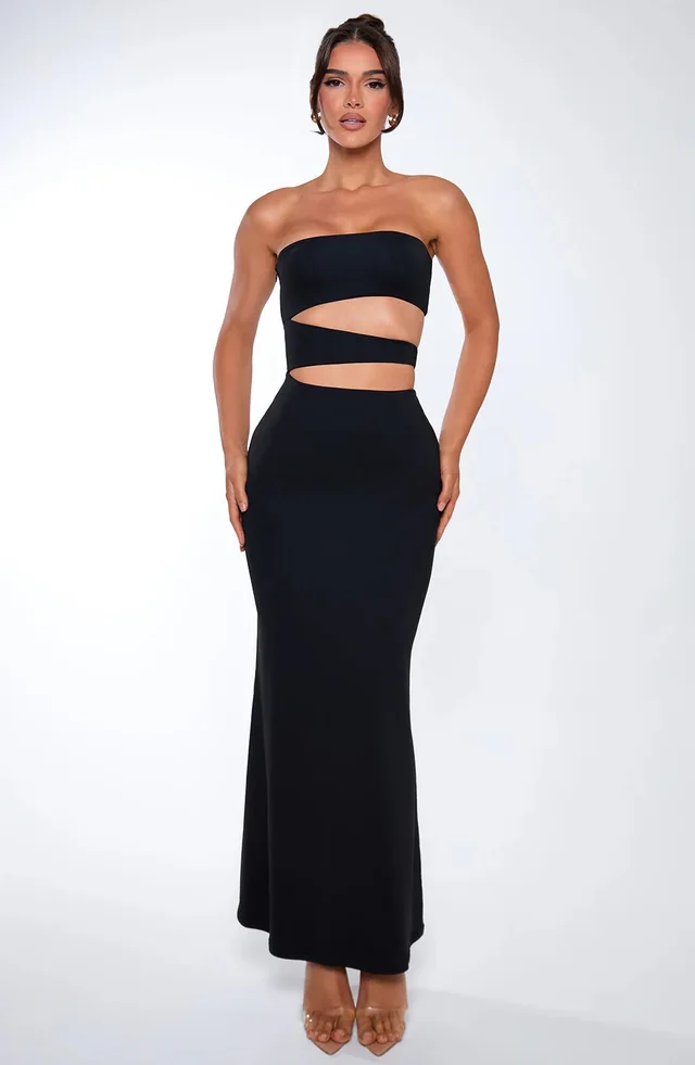 Sexy Fashion Temperament Party Long Dress Black - Shop at LoveMi