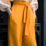 Orange Pants
