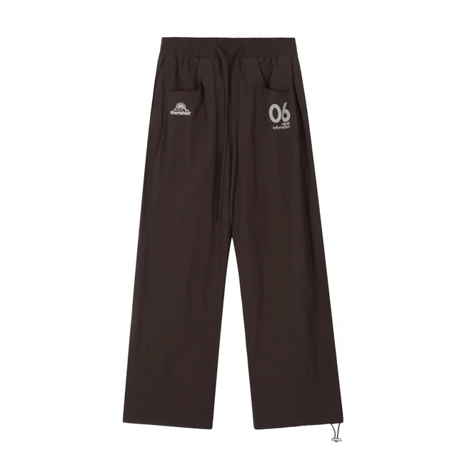 American Retro Casual Pants Men And Women Brown - Shop at LoveMi