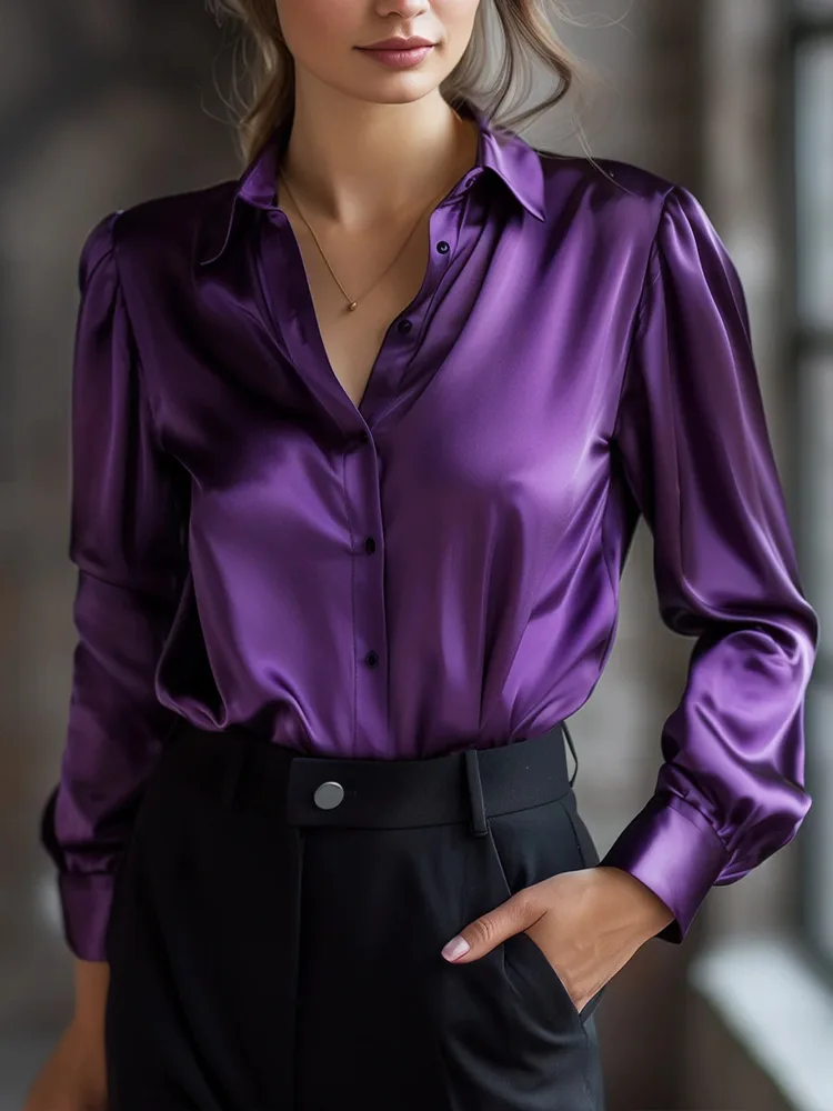 Women's Fashion Individual Casual Loose Shirt 3E239 - Shop at LoveMi