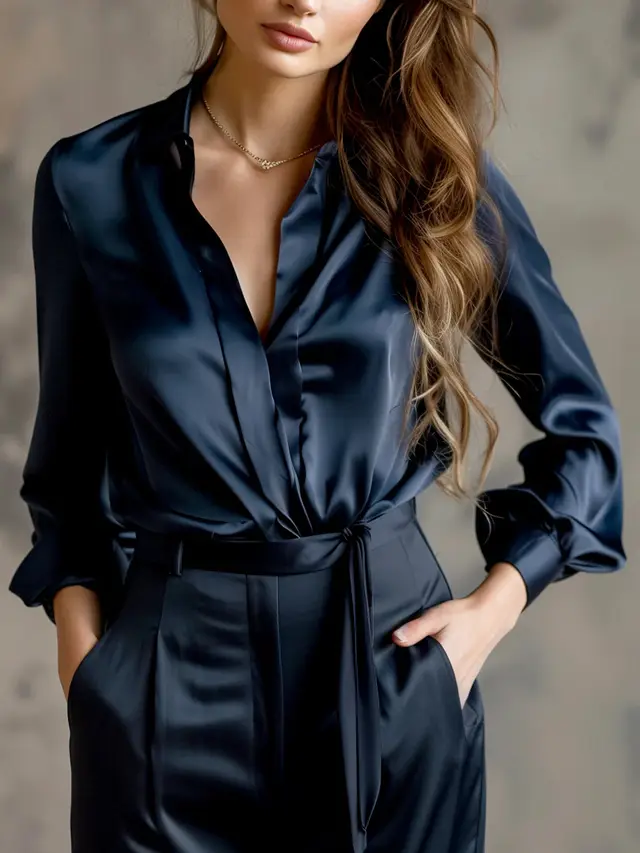 Women's Fashion Individual Casual Loose Shirt 5E239 - Shop at LoveMi