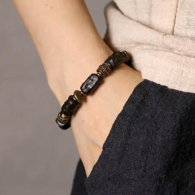 Retro Ethnic Style Handmade Texture Bracelet For Women - Shop at LoveMi
