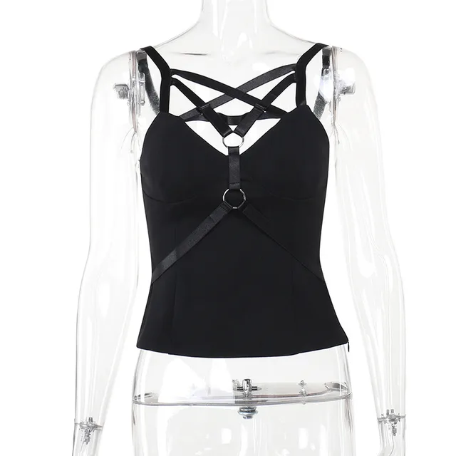 Pentagram Basic Sling Top For Women Black - Shop at LoveMi