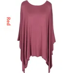 Purplish Red Nursing Towel