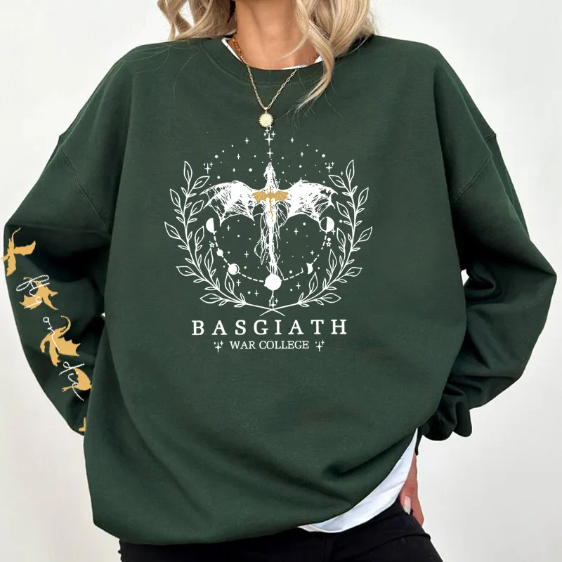 Fourth Wing Sports Pullover For Women Darkgreen - Shop at LoveMi