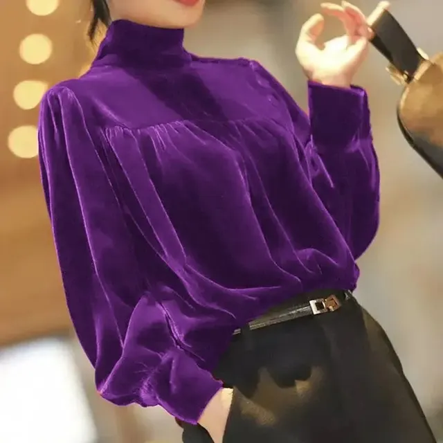 Fashion Loose Cool Outerwear Top Women Purple - Shop at LoveMi