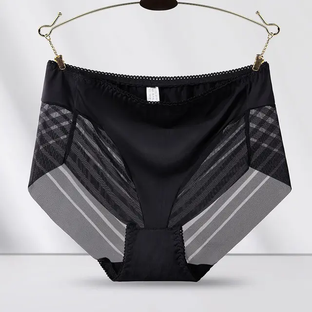 Fashion Hollowed out Lace Women's Panties Black - Shop at LoveMi