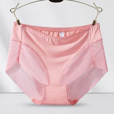 Fashion Hollowed out Lace Women's Panties Pink - Shop at LoveMi