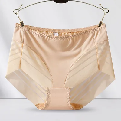 Fashion Hollowed out Lace Women's Panties Skin Color Xxl - Shop at LoveMi