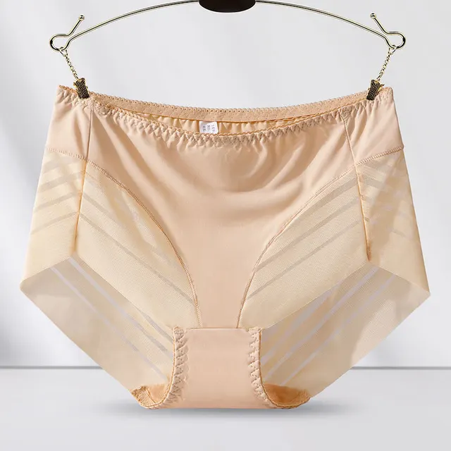 Fashion Hollowed out Lace Women's Panties Skin Color - Shop at LoveMi