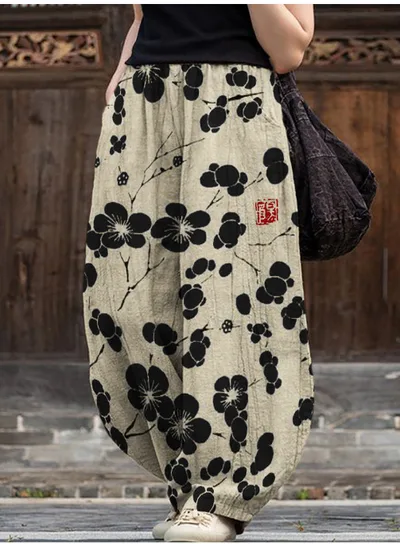 Women's Simple Fashion Loose Casual Pants Style 10 L - Shop at LoveMi