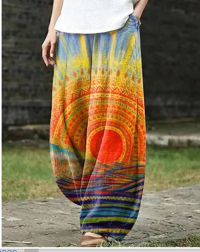 Women's Simple Fashion Loose Casual Pants Style 15 S - Shop at LoveMi