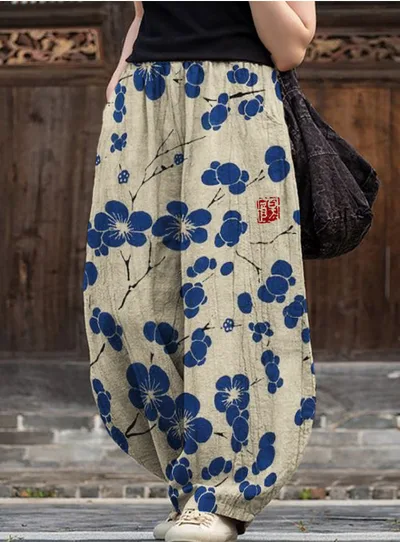 Women's Simple Fashion Loose Casual Pants Style 6 M - Shop at LoveMi