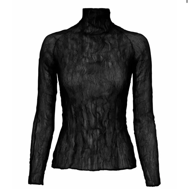 Lightweight See through Large Stretchy Underwear Top Black - Shop at LoveMi