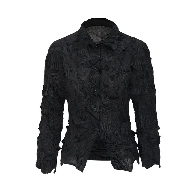 French Style Shirt Top For Women Black - Shop at LoveMi