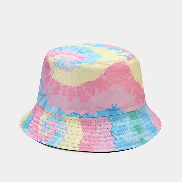 Summer Outdoor Tie dyed Double sided Sun Protection Hat 18 Colors - Shop at LoveMi