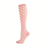 Coral Orange Dots